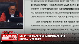 MK Putuskan Perlindungan Sisa Kuota Internet