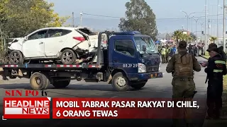 Mobil Tabrak Pasar Rakyat di Chile, 6 Orang Tewas