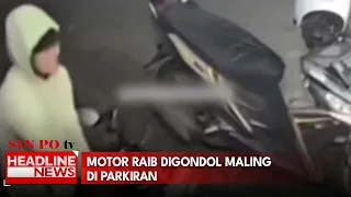 Motor Raib Digondol Maling di Parkiran
