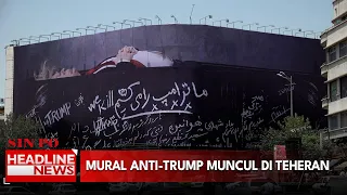 Mural Anti-Trump Muncul Di Teheran