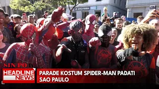 Parade Kostum Spider-Man Padati Sao Paulo