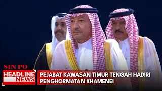 Pejabat Kawasan Timur Tengah Hadiri Penghormatan Khamenei