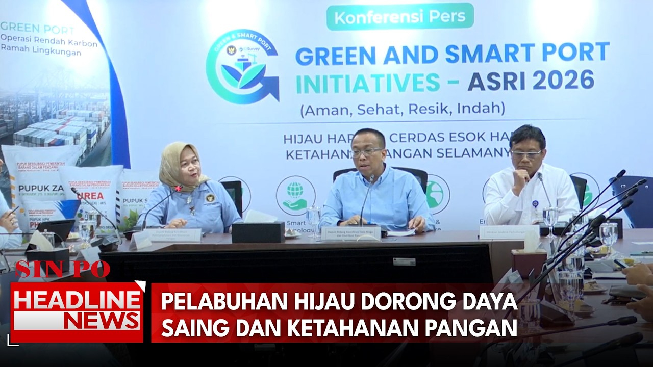 Pelabuhan Hijau Dorong Daya Saing Dan Ketahanan Pangan