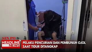 Pelaku Pencurian Dan Pembunuh Ojol Saat Tidur Ditangkap