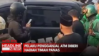 Pelaku Pengganjal Atm Diberi Hadiah Timah Panas