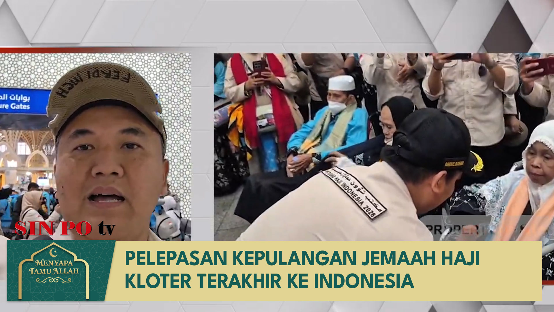 Pelepasan Kepulangan Jemaah Haji Kloter Terakhir Ke Indonesia
