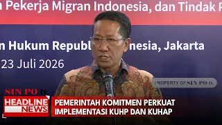 Pemerintah Komitmen Perkuat Implementasi KUHP dan KUHAP