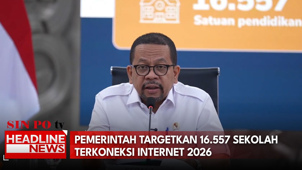 Pemerintah Targetkan 16.557 Sekolah Terkoneksi Internet 2026