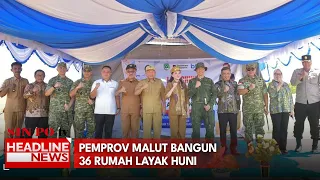 Pemprov Malut Bangun 36 Rumah Layak Huni