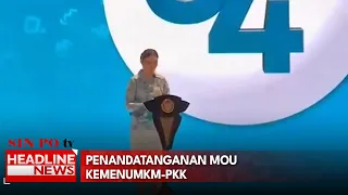 Penandatanganan MoU KemenUMKM-PKK