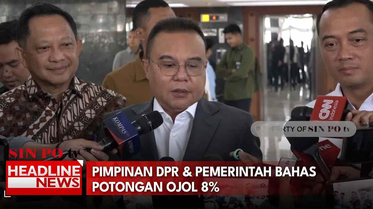 Pimpinan DPR & Pemerintah Bahas Potongan Ojol 8%