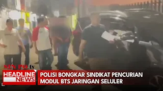 Polisi Bongkar Sindikat Pencurian Modul BTS Jaringan Seluler