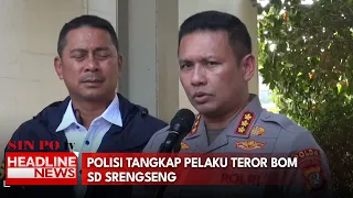 Polisi Tangkap Pelaku Teror Bom SD Srengseng