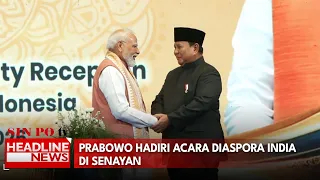 Prabowo Hadiri Acara Diaspora India di Senayan
