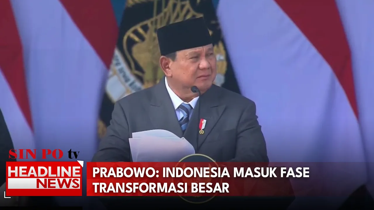 Prabowo: Indonesia Masuk Fase Transformasi Besar