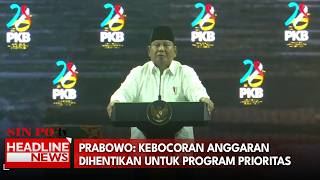Prabowo: Kebocoran Anggaran Dihentikan Untuk Program Prioritas