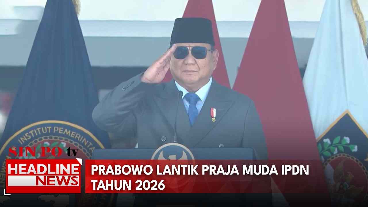 Prabowo Lantik Praja Muda IPDN Tahun 2026