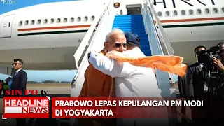 Prabowo Lepas Kepulangan PM Modi Di Yogyakarta