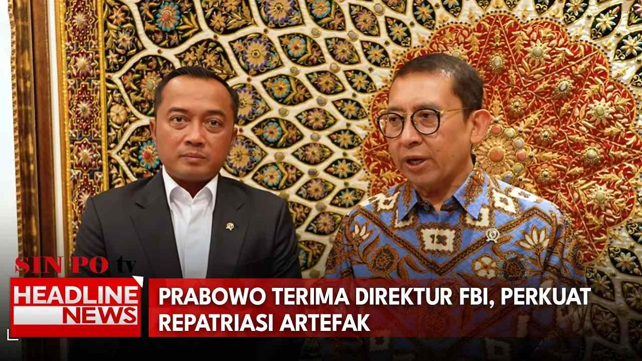 Prabowo Terima Direktur FBI, Perkuat Repatriasi Artefak