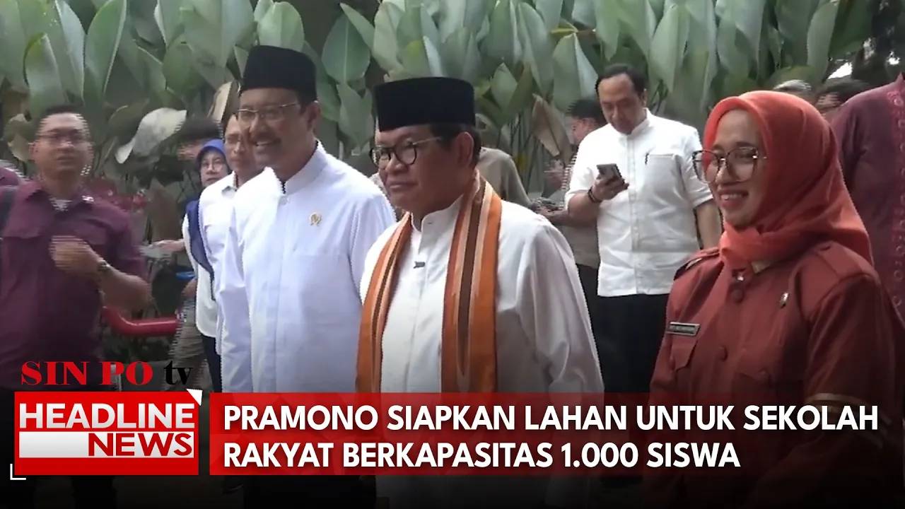 Pramono Siapkan Lahan Untuk Sekolah Rakyat Berkapasitas 1.000 Siswa