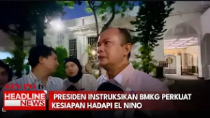 Presiden Instruksikan BMKG Perkuat Kesiapan Hadapi El Nino