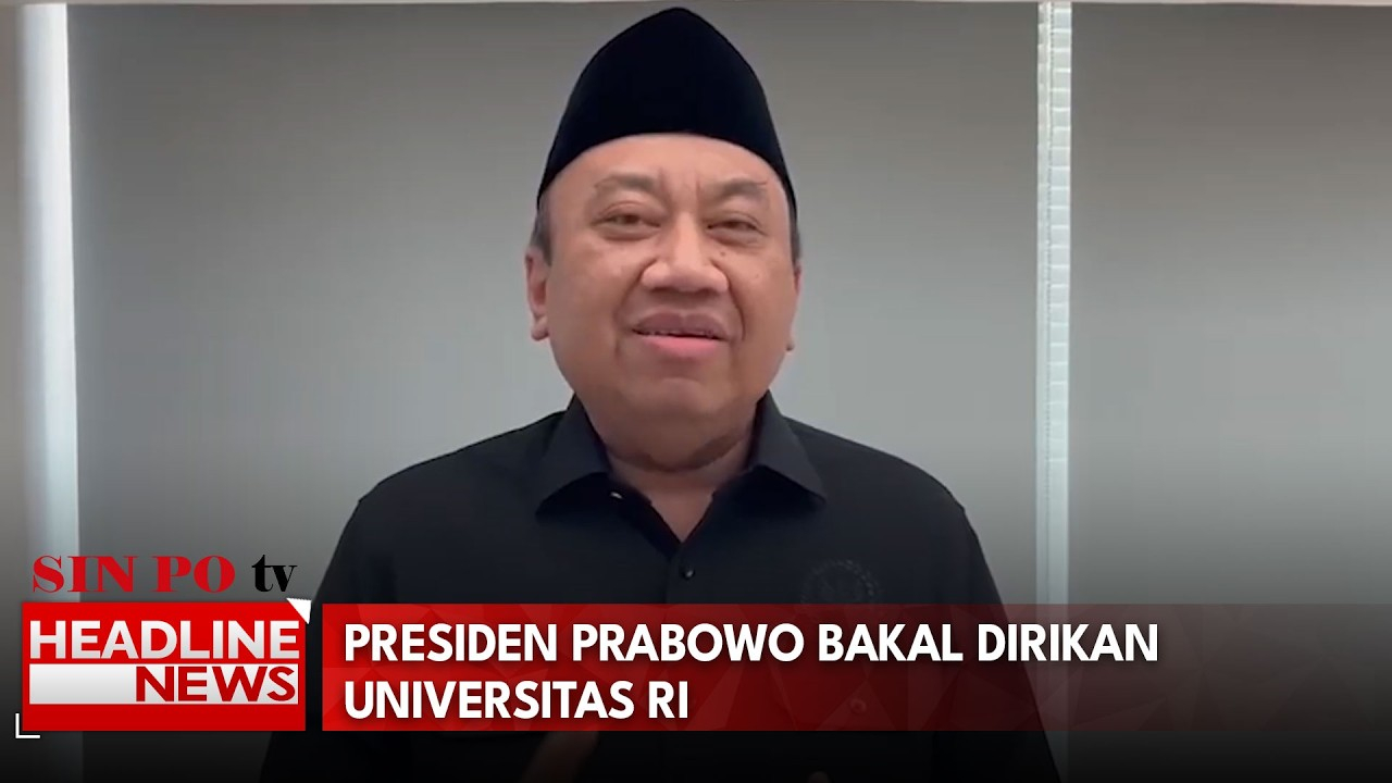 Presiden Prabowo Bakal Dirikan Universitas RI
