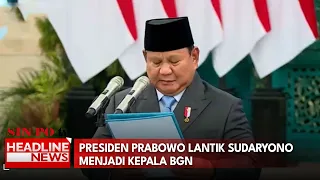 Presiden Prabowo Lantik Sudaryono Menjadi Kepala BGN