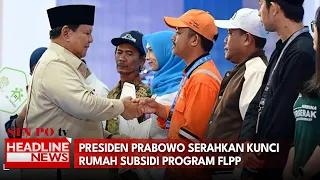 Presiden Prabowo Serahkan Kunci Rumah Subsidi Program FLPP