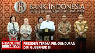 Presiden Terima Pengunduran Diri Gubernur BI