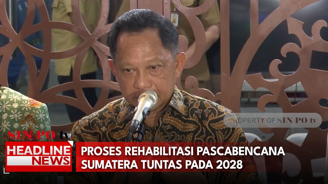 Proses Rehabilitasi Pascabencana Sumatera Tuntas Pada 2028