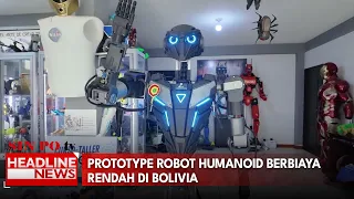 Prototype Robot Humanoid Berbiaya Rendah di Bolivia