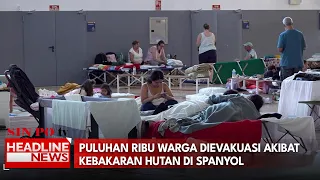 Puluhan Ribu Warga Dievakuasi Akibat Kebakaran Hutan di Spanyol