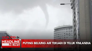 Puting Beliung Air Terjadi Di Teluk Finlandia