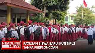 Ratusan Siswa Baru Ikuti MPLS Tanpa Perploncoan Di SMPN 3 Kota Bekasi