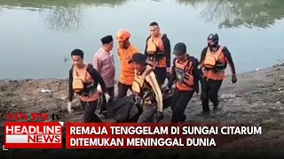 Remaja Tenggelam di Sungai Citarum Ditemukan Meninggal Dunia
