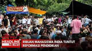 Ribuan Mahasiswa India Tuntut Reformasi Pendidikan