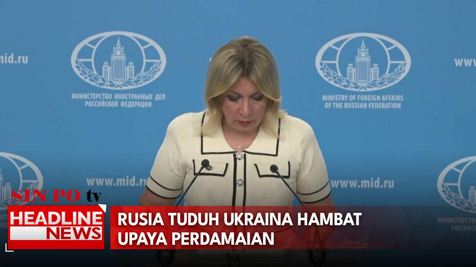 Rusia Tuduh Ukraina Hambat Upaya Perdamaian