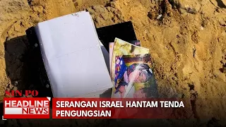 Serangan Israel Hantam Tenda Pengungsian