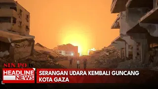 Serangan Udara Kembali Guncang Kota Gaza