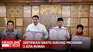 Sertifikasi Gratis Dukung Program 3 Juta Rumah