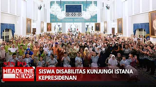 Siswa Disabilitas Kunjungi Istana Kepresidenan