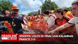 Spanyol Lolos Ke Final Usai Kalahkan Prancis 2-0