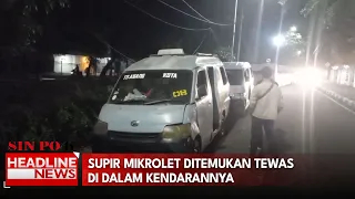 Supir Mikrolet Ditemukan Tewas di Dalam Kendarannya