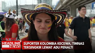 Suporter Kolombia Kecewa, Timnas Tersingkir Lewat Adu Penalti