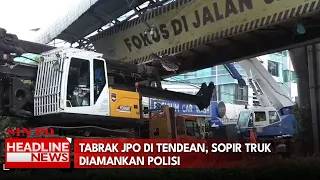 Tabrak JPO di Tendean, Sopir Truk Diamankan Polisi