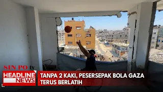 Tanpa 2 Kaki, Pesersepak Bola Gaza Terus Berlatih