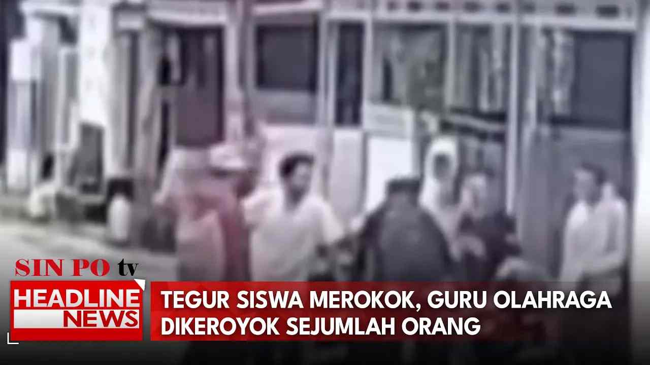 Tegur Siswa Merokok, Guru Olahraga Dikeroyok Sejumlah Orang