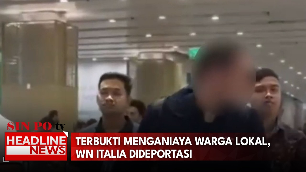 Terbukti Menganiaya Warga Lokal, WN Italia Dideportasi