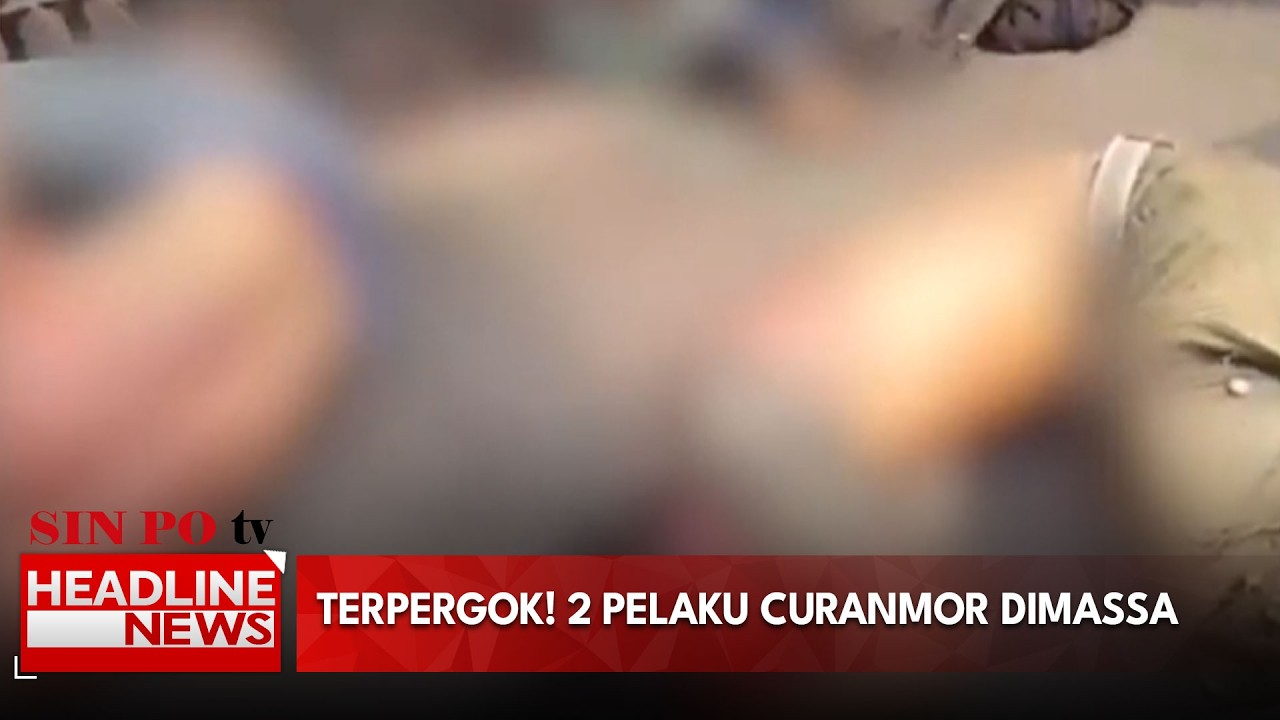Terpergok! 2 Pelaku Curanmor Dimassa