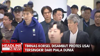 Timnas Korsel Disambut Protes Usai Tersingkir Dari Piala Dunia